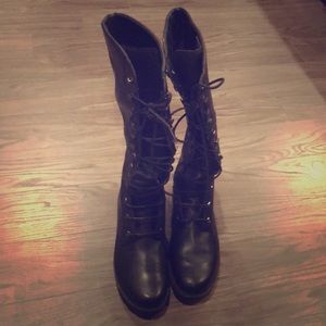 Timb calf high boots